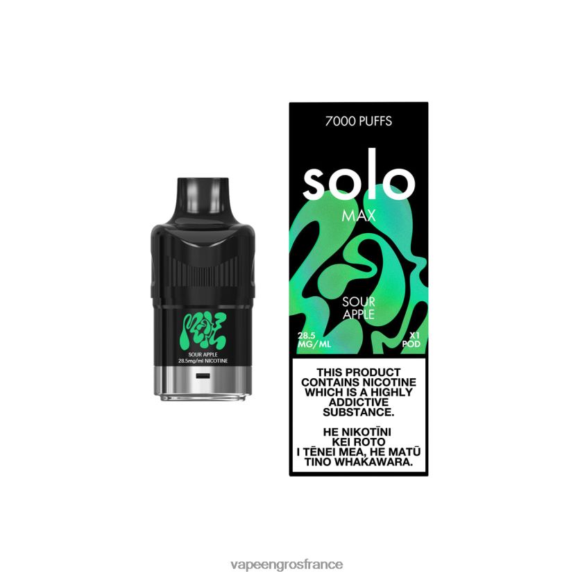 Vape France Online 4JHH0D80 - Solo MAX cosse pomme aigre