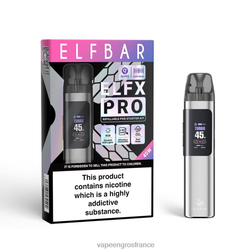 6BBJL1 mèche ELFBAR ELFX Pro Appareil à pod ouvert