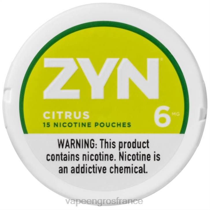 02JZ17 - Vape France Prix agrumes ZYN sachet de nicotine 6mg