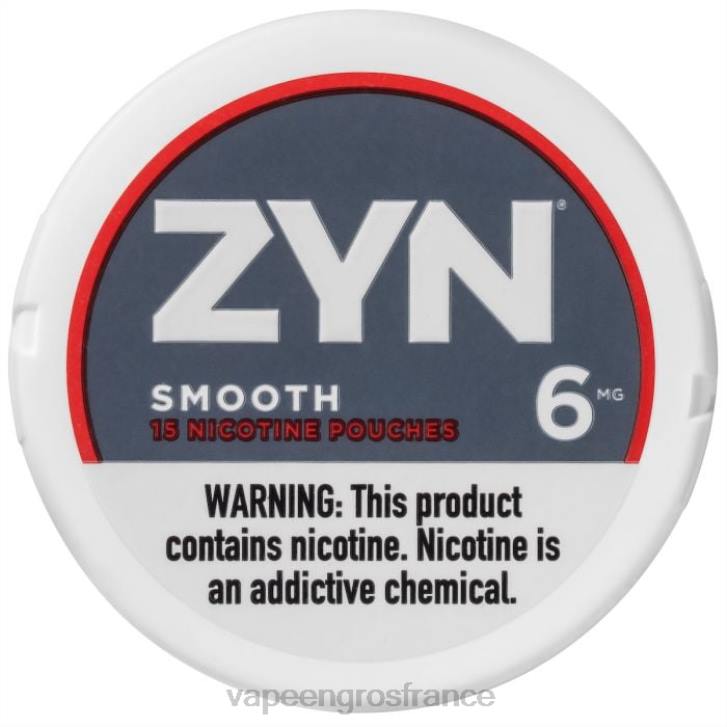 02JZ20 - Vape En Gros France lisse ZYN sachet de nicotine 6mg