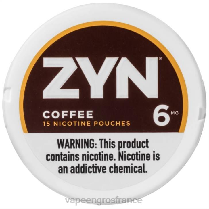 02JZ22 - Eliquide France café ZYN sachet de nicotine 6mg