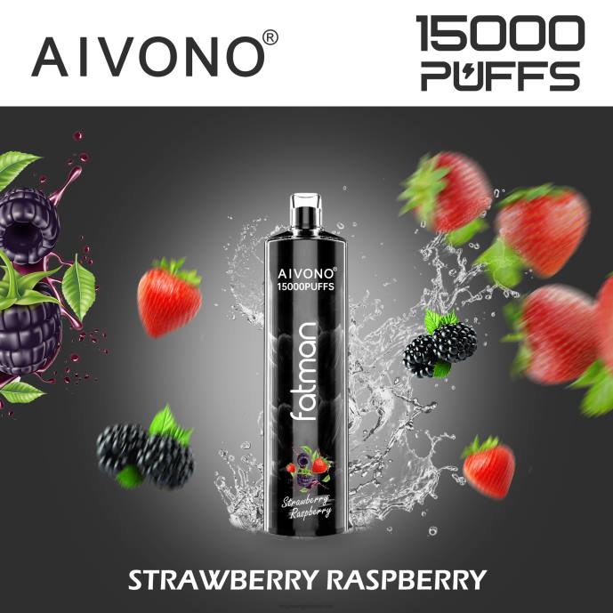 Aivono FATMAN 15000 fraise framboise - 80H815 Cigarette Electronique En Gros