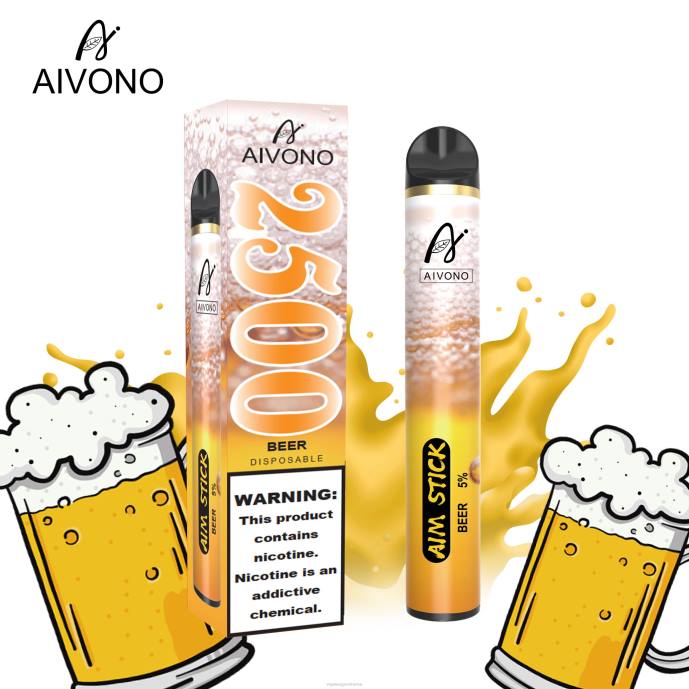 Aivono AIM STICK 2500 bière - 80H8148 Vape France Prix