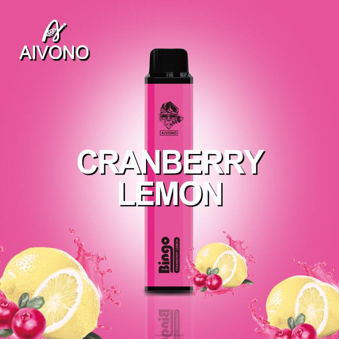 Aivono AIM BINGO 4000 citron canneberge - 80H8140 Vape France Online