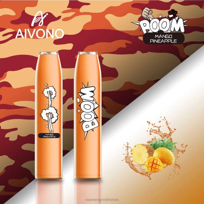 Aivono AIM BOOM 600 mangue ananas - 80H8360 Vape France Online