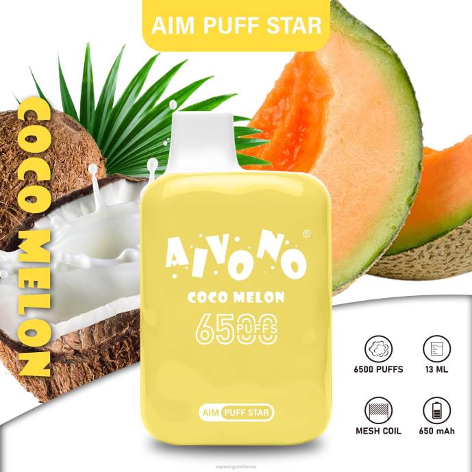 Aivono AIM PUFF STAR 6500 cocomelon - 80H8297 Vapoteuse En Gros