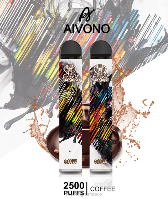 Aivono AIM SNAKE 2500 café - 80H8300 Vape France Online