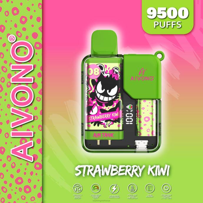 Aivono AIM TANK 9500 fraise-kiwi - 80H847 Vapoteuse En Gros