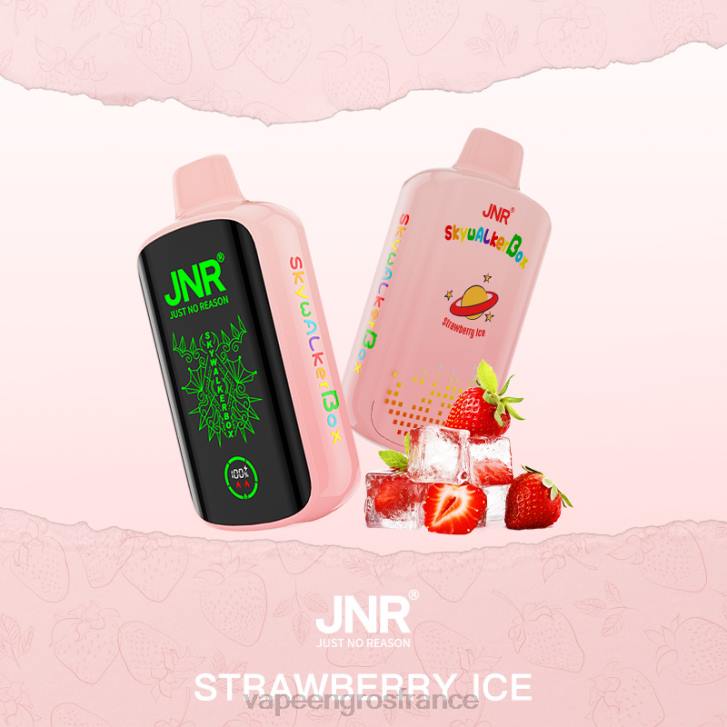 02JZ591 - Vape France Paris glace à la fraise JNR SKYWALKER BOX