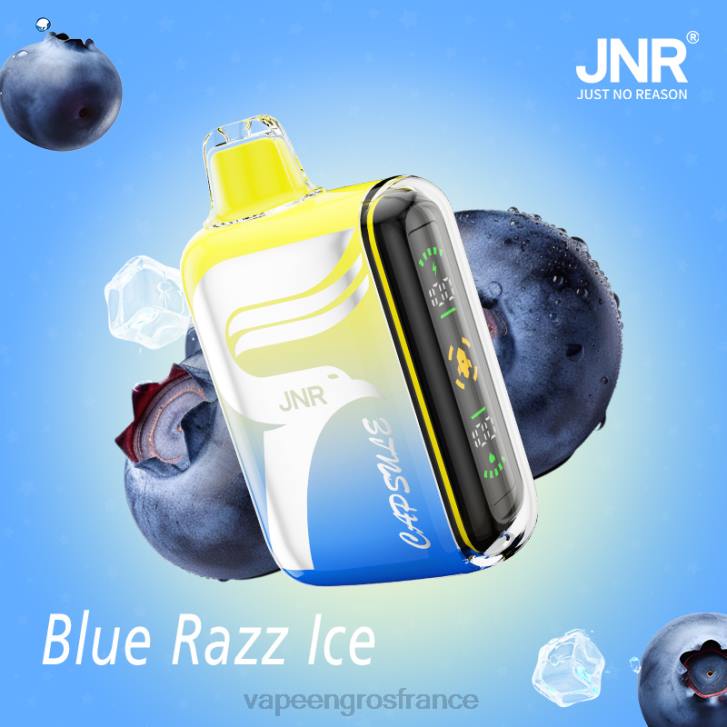 02JZ599 - Vape France Online bleu-razz-ice JNR CAPSULE