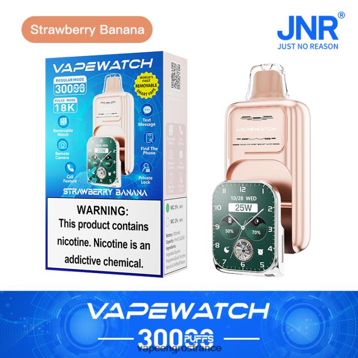 000Z7 JNR montre vape banane fraise