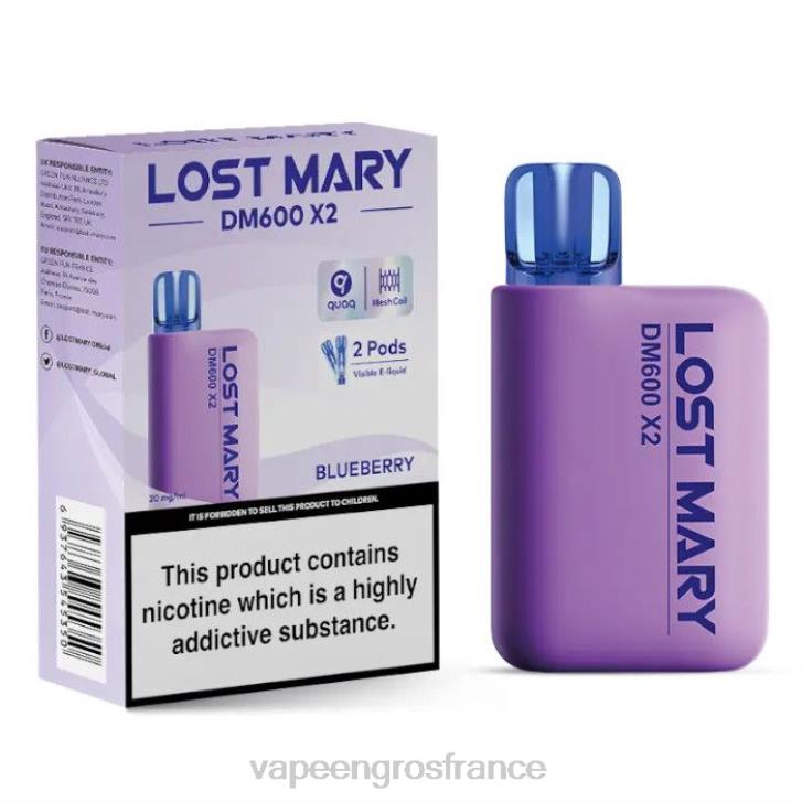 02JZ467 - Vape France Prix myrtille LOST MARY DM600 X2