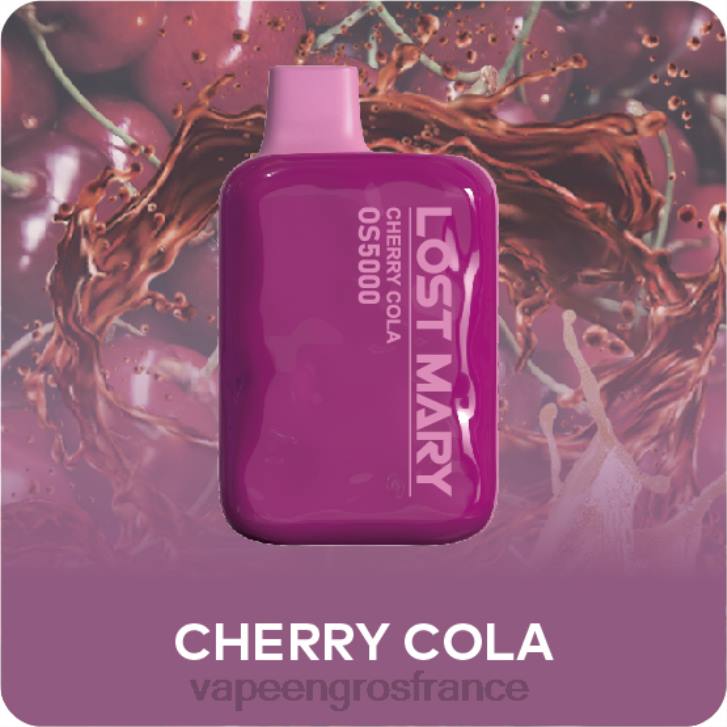 02JZ488 - Vape France Promotion cola aux cerises LOST MARY OS5000