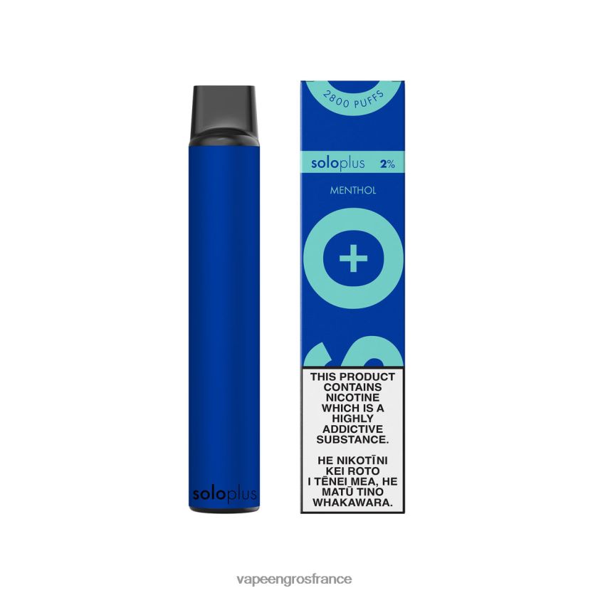 Vape France Paris 4JHH0D32 - Solo Plus vape jetable menthol