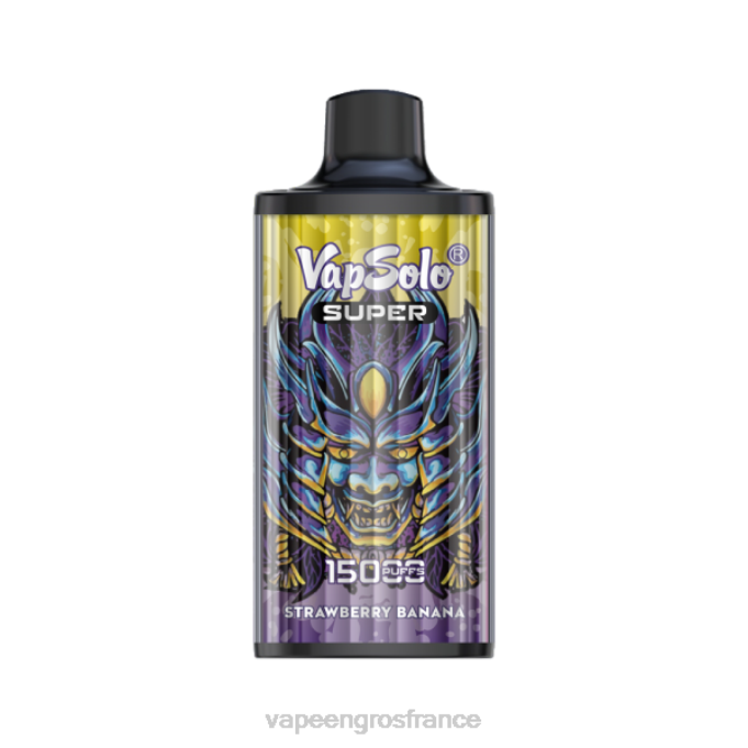 Cigarette Electronique France LZ6J116 Vapsolo SUPER vape jetable fraise banane