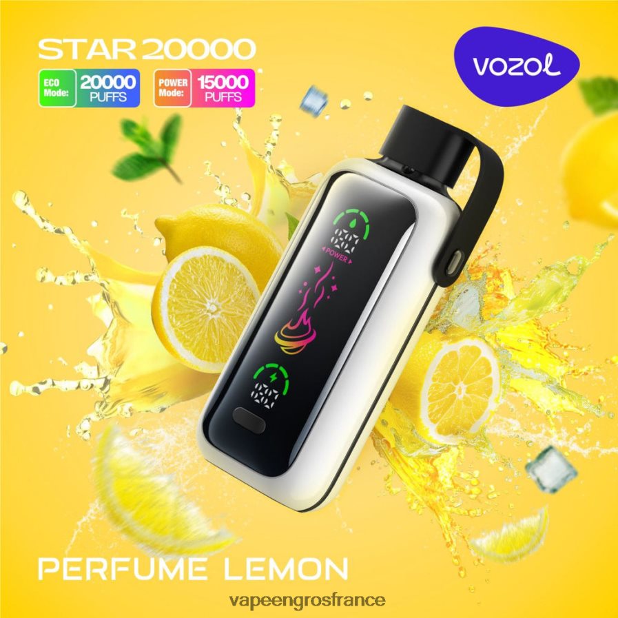 Eliquide France parfum citron 6Z406617 VOZOL STAR 20000